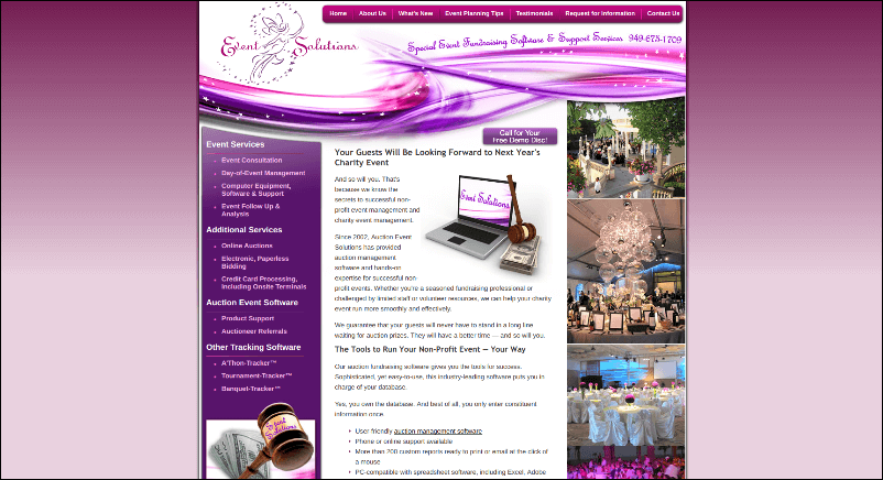 Auction Event Solutions can help your organization with their online silent auction software.