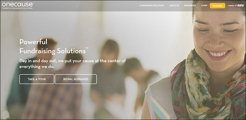 Check out the peer-to-peer fundraising software from OneCause.