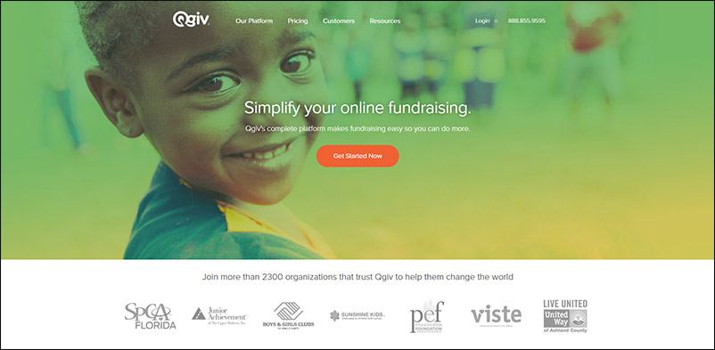 Host P2P fundraising events and coach your fundraisers with QGiv peer-to-peer fundraising software.