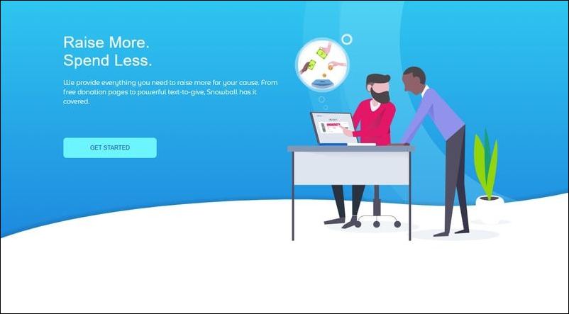 Snowball is a top peer-to-peer fundraising platform for growing nonprofits that need simple options to get started.