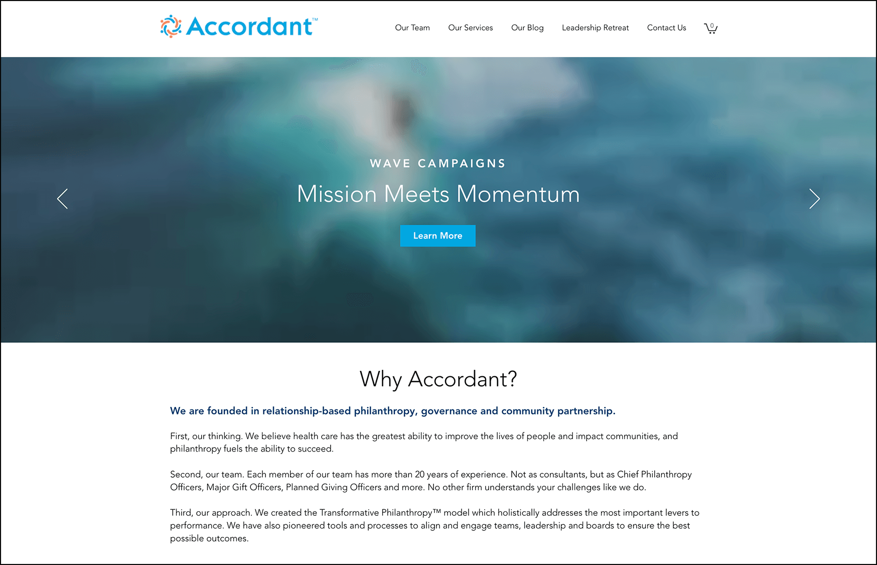 Accordant is a top fundraising consulting firm.